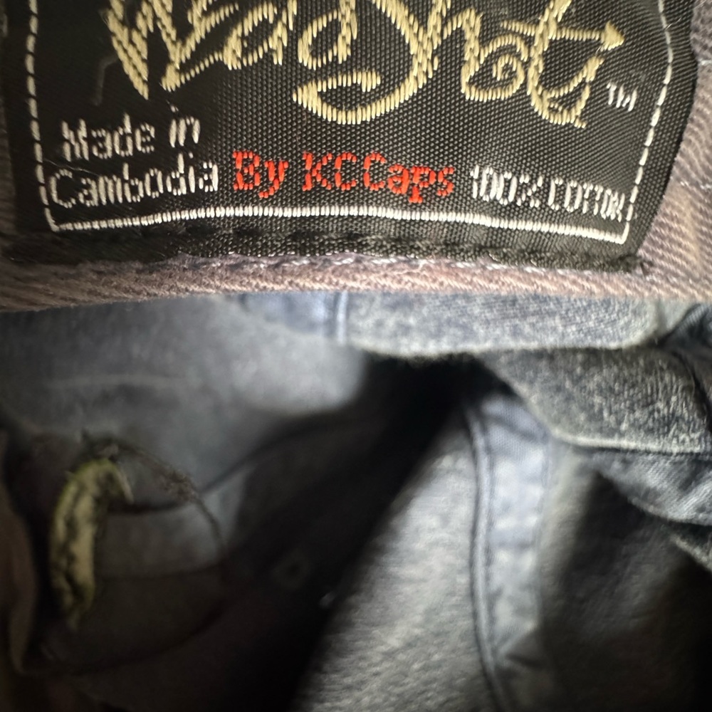 Mens Denim Cap with Pickle Embroidery one size fits all - Picture 6 of 8